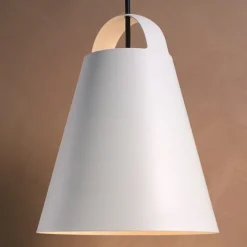 Above 400 Taklampa white