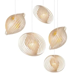 Adilo 8201 small taklampa björk