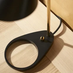 AJ mini bordslampa black/brass