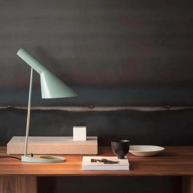 AJ Mini Bordslampa Pale Petrolium