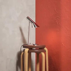 AJ mini bordslampa stainless steel