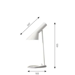 AJ Mini Bordslampa white