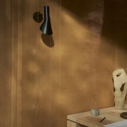 AJ vägglampa black/brass