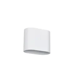 Alani vägglampa vit