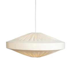 Alba Ø58 lampskärm cotton jersey vit