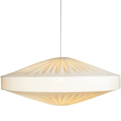 Alba Ø78 lampskärm cotton jersey vit