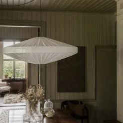 Alba Ø115 lampskärm linero vit