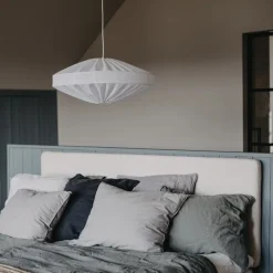 Alba Ø78 lampskärm linero vit