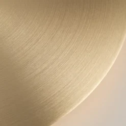 Alba 600 vägglampa anodiserad Guld