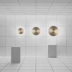 Alba 490 vägglampa anodiserad Guld