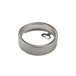 Alice Distance Ring Brushed Steel