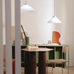 Aline 58 Pendant lamp Frosty, aluminium