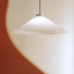 Aline 58 Pendant lamp Frosty, aluminium