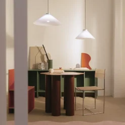 Aline 58 Pendant lamp Frosty, aluminium