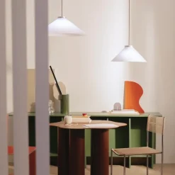 Aline 40 Pendant lamp Frosty, aluminium