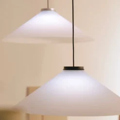 Aline 58 Pendant lamp Frosty, black