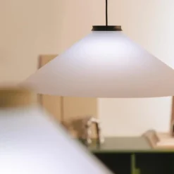 Aline 58 Pendant lamp Frosty, black