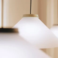 Aline 40 Pendant lamp Frosty, black