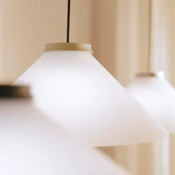 Aline 40 Pendant lamp Frosty, chamomile