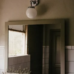 Alley vägglampa badrumsbelysning krom/vit