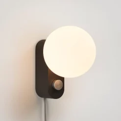Alumina bord-/vägglampa Charcoal