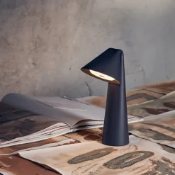 Ami portabel bordslampa chocolate clay