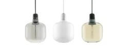 Amp Taklampa S vit/vit