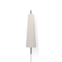 Ancora vägglampa svart/natur