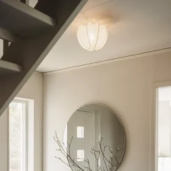 Anna mini Plafond Linne/Vit