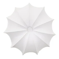 Anna Ø40 Plafond bomullsjersey vit