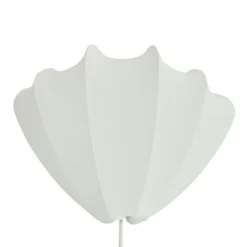 Anna S vägglampa cotton white