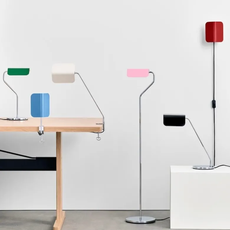 Apex desk klämlampa luis pink