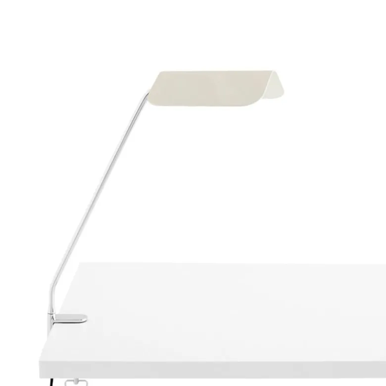 Apex desk klämlampa oyster white