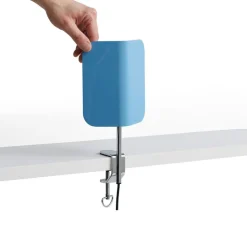 Apex klämlampa pastel blue
