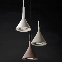 Aplomb mini taklampa brun
