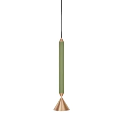 Apollo 39 taklampa forest/brass