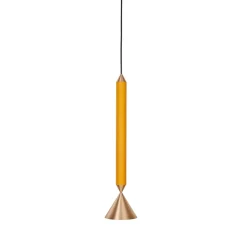 Apollo 39 taklampa honey gold/brass