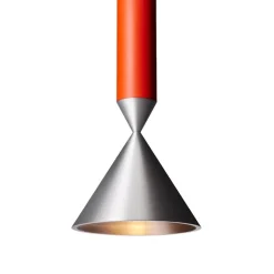 Apollo 59 taklampa red orange/aluminium (GU10)