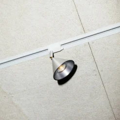 Apollo 17 track light aluminium/vit