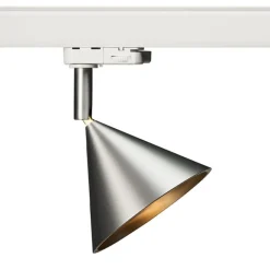 Apollo 17 track light aluminium/vit