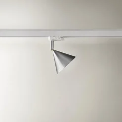 Apollo 17 track light aluminium/vit