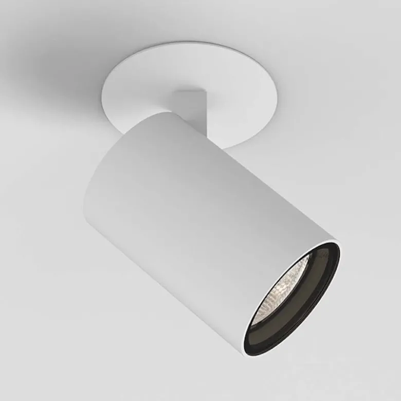 Aqua recessed spotlight IP44 vit matt