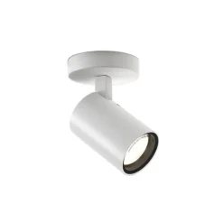 Aqua singel spotlight IP44 matt vit