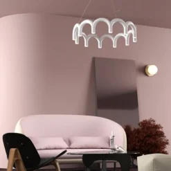 Arch Circle 98 taklampa vit