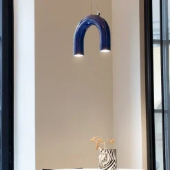 Arch Single taklampa blå