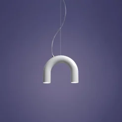 Arch Single taklampa vit