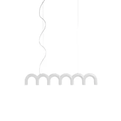 Arch Straight taklampa vit