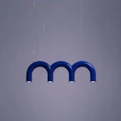 Arch Triplette taklampa blå