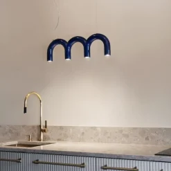 Arch Triplette taklampa blå