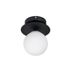 Art Deco IP44 badrumsbelysning svart/vit
